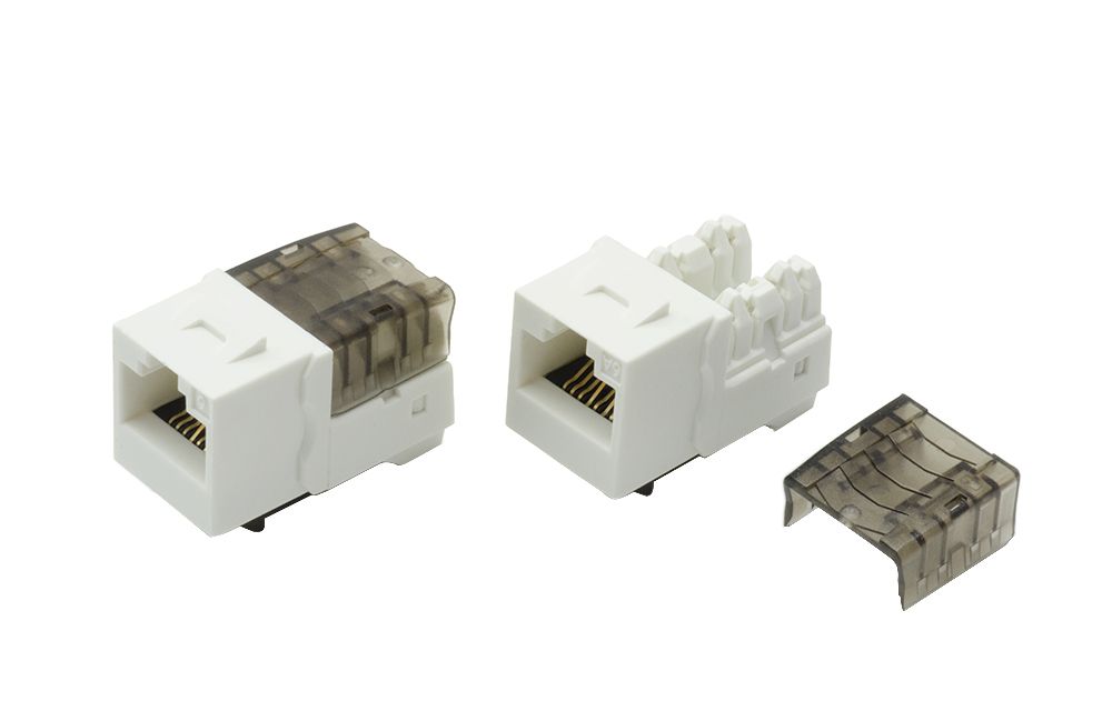 90° Punch-down - 3013AGV Keystone Jack